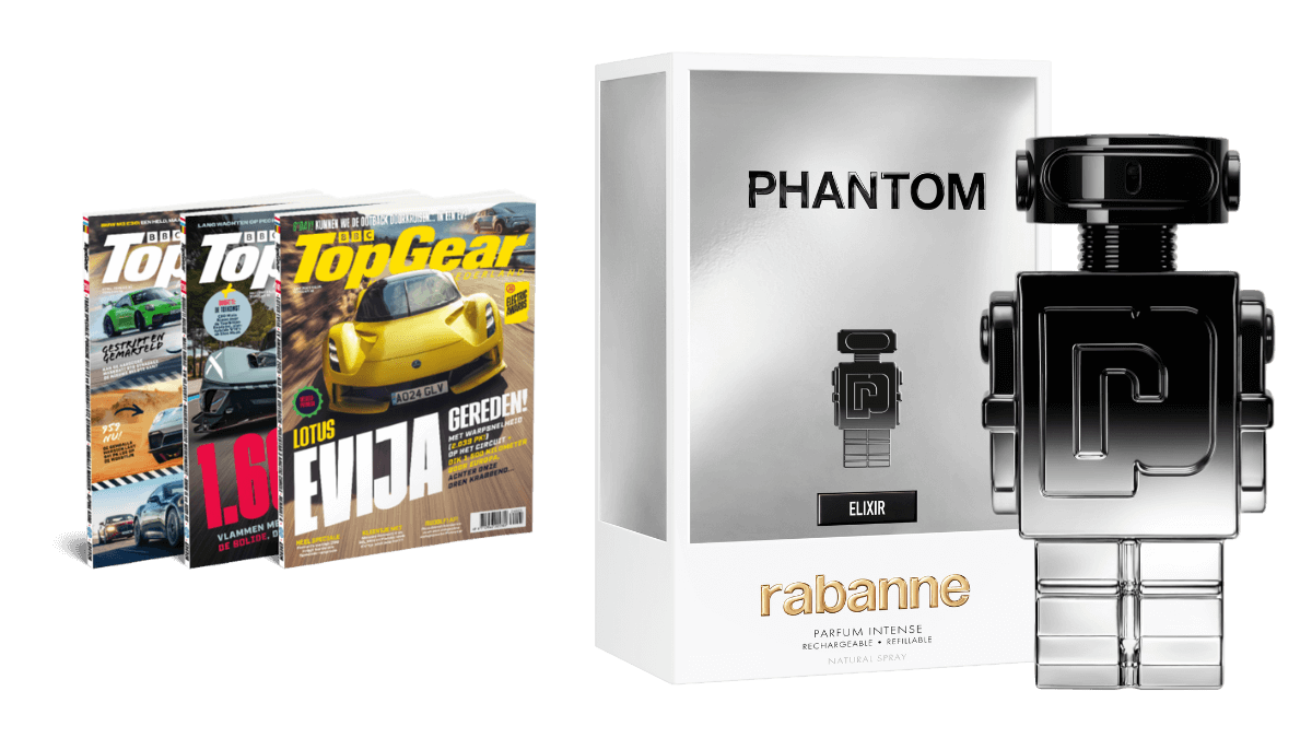 Halfjaar TopGear + Rabanne Phantom Elixir Eau de Parfum (240)