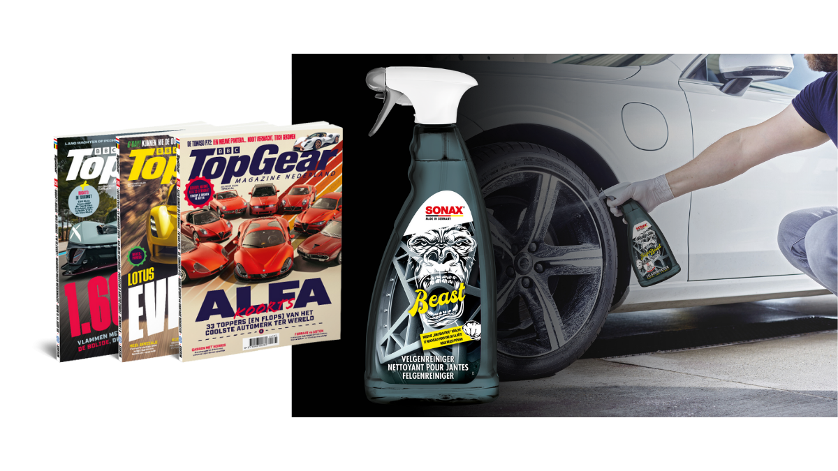 Kwartaal TopGear + SONAX Beast Velgenreiniger (241)