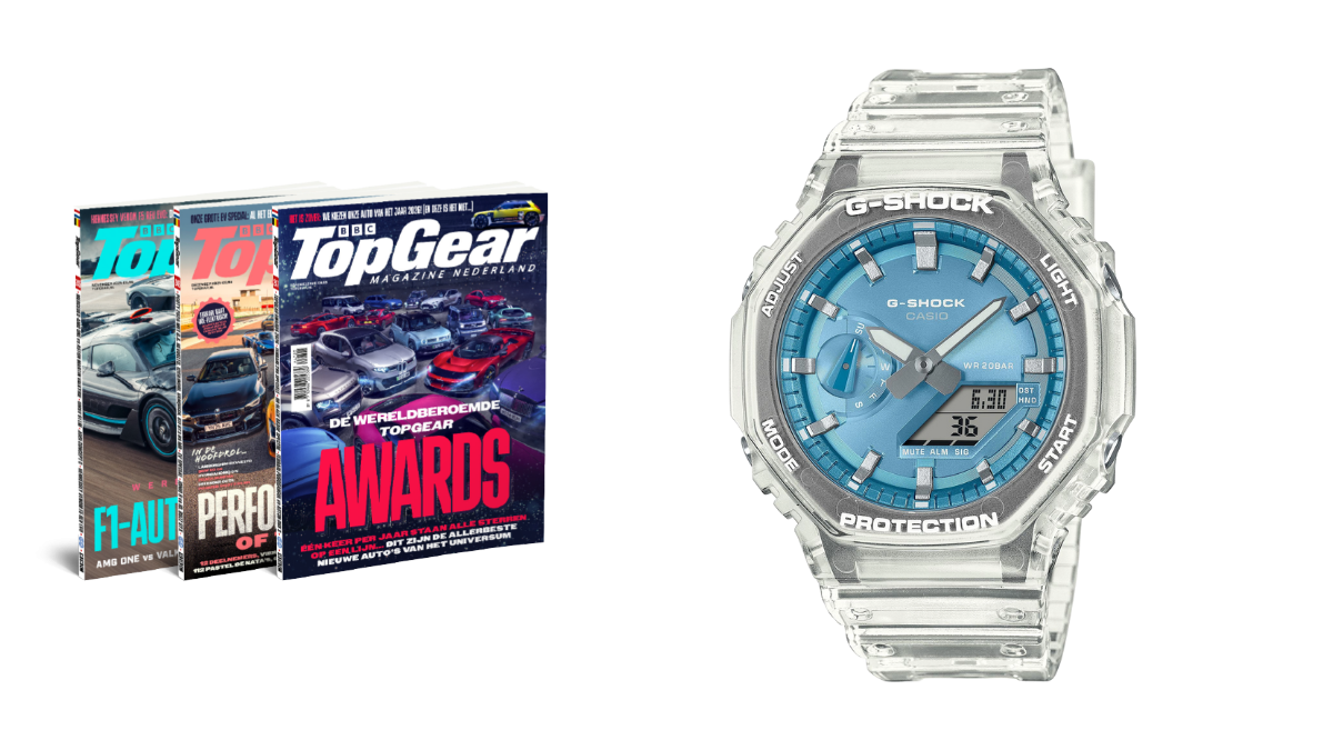 1 jaar TopGear + CASIO G-SHOCK GA-2100BM-7A2 (247)