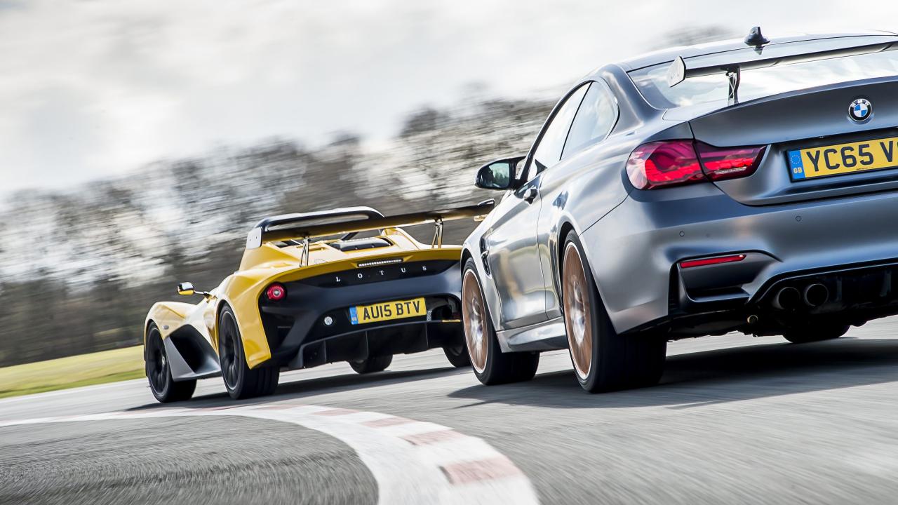 BMW M4 GTS vs Lotus 3-Eleven