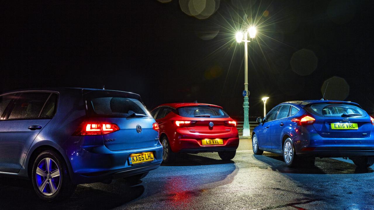 Driecilinders: Astra vs Focus vs Golf