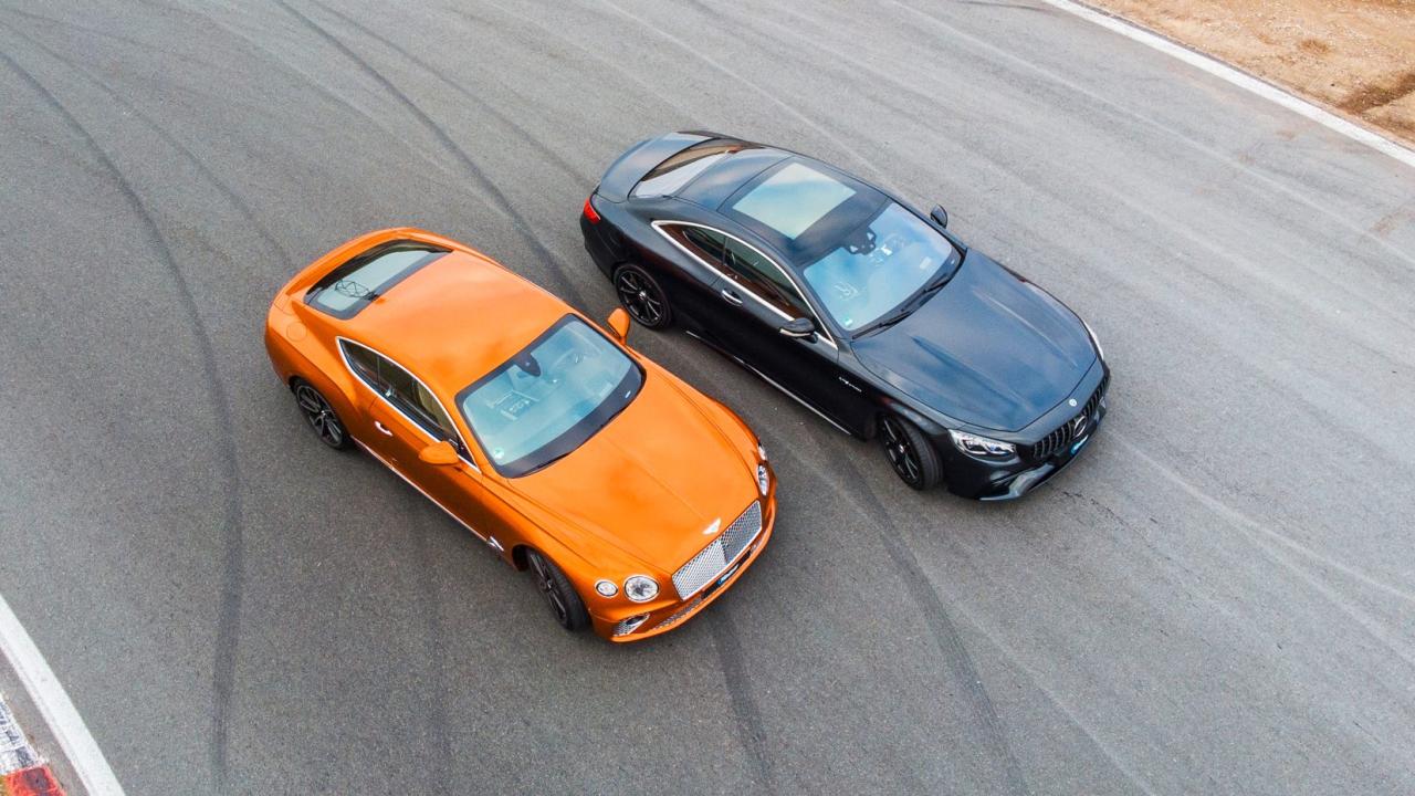 Bentley Continental GT vs Mercedes-AMG S 65 Coupé