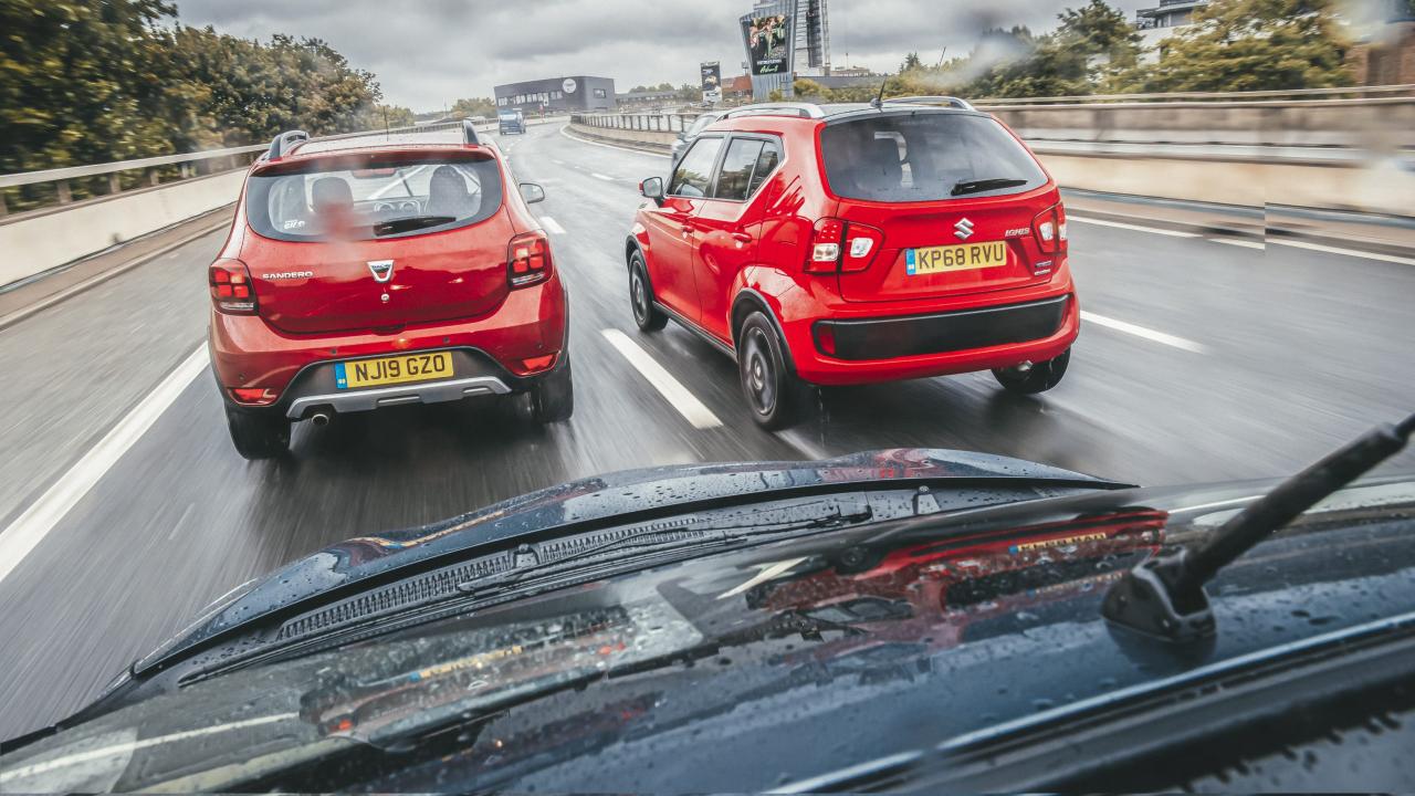 Toyota Aygo vs Dacia Sandero vs Suzuki Ignis