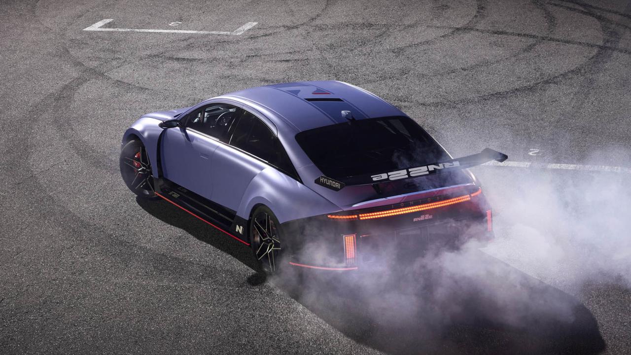 De Hyundai RN22e is voorbode van een snelle Ioniq 6 N TopGear