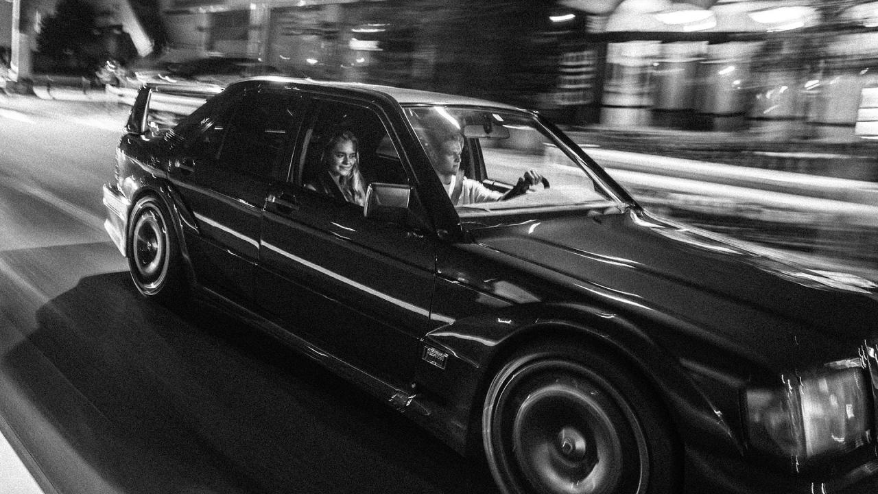 Een nacht in Tokio met Mick Schumacher en een Mercedes 190 E Evo II