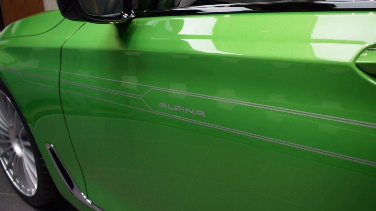 Alpina B7 in Java Green is geen subtiele sloper (608 pk)
