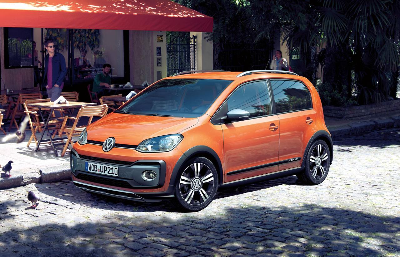 Volkswagen Cross Up verslindt zelfs de grootste drempels