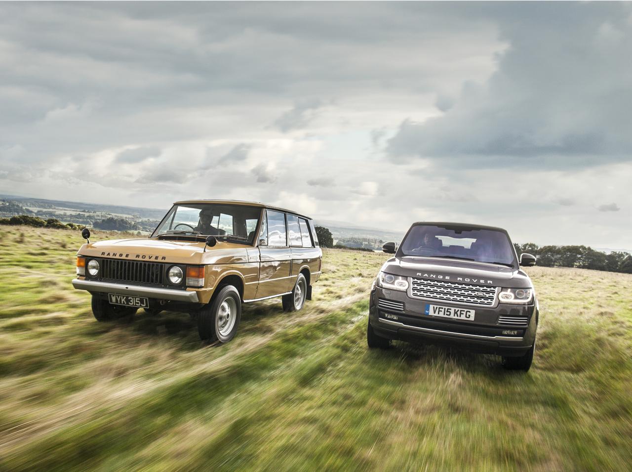 Range Rover oud vs nieuw TopGear Nederland Vooruitgang