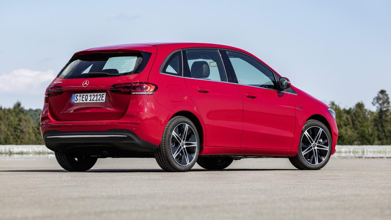Luxus Mercedes B Klasse Hybrid Ebenbild