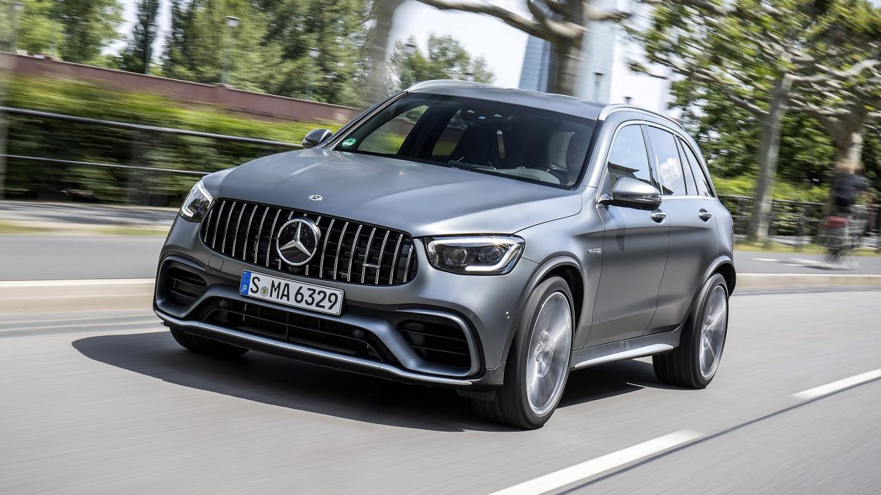 Mercedes-AMG GLC 63 S vs BMW X3 M Competition - TopGear