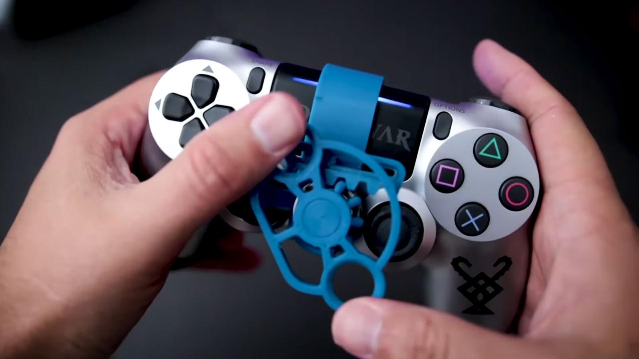Stuurtje voor op de PS4controller TopGear Nederland