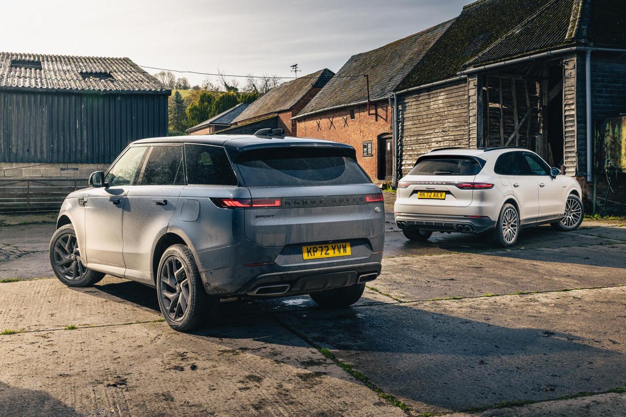 Range Rover Sport vs Porsche Cayenne review (2023) - TopGear