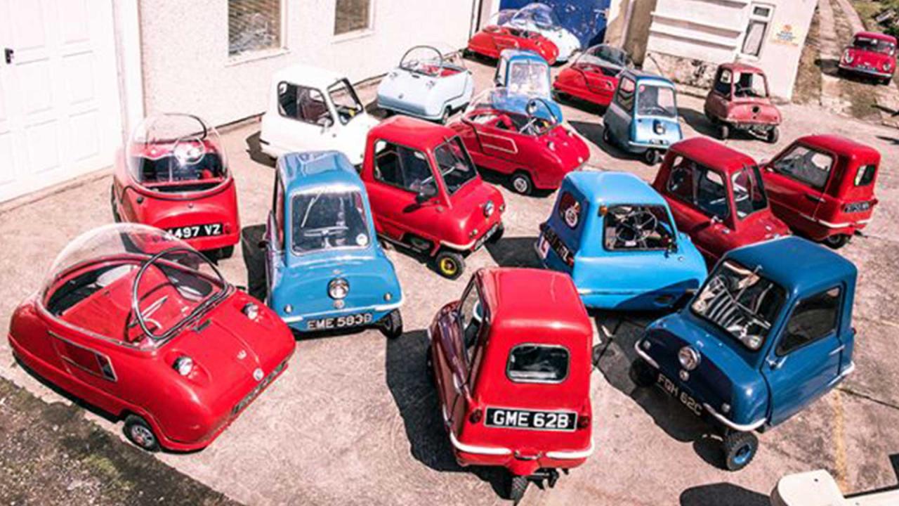 Peel P50: De kleinste auto ter wereld kun je nog nieuw kopen