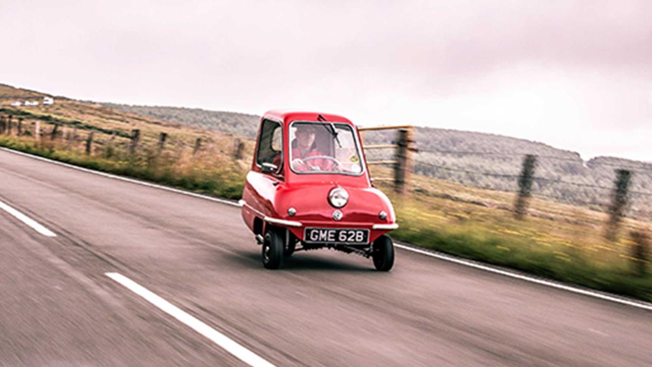 Peel P50: De kleinste auto ter wereld kun je nog nieuw kopen