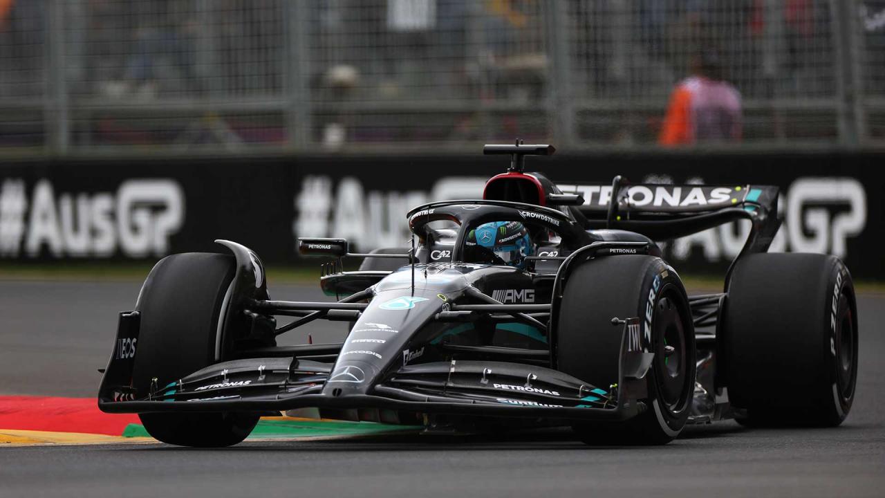 Russell over Mercedes F1-auto: 'Momenteel een kreupel paard'