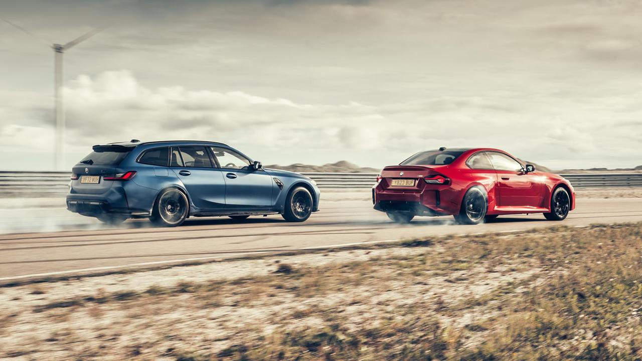 BMW M2 Competition Vs BMW M3 Touring Review (2023) - TopGear