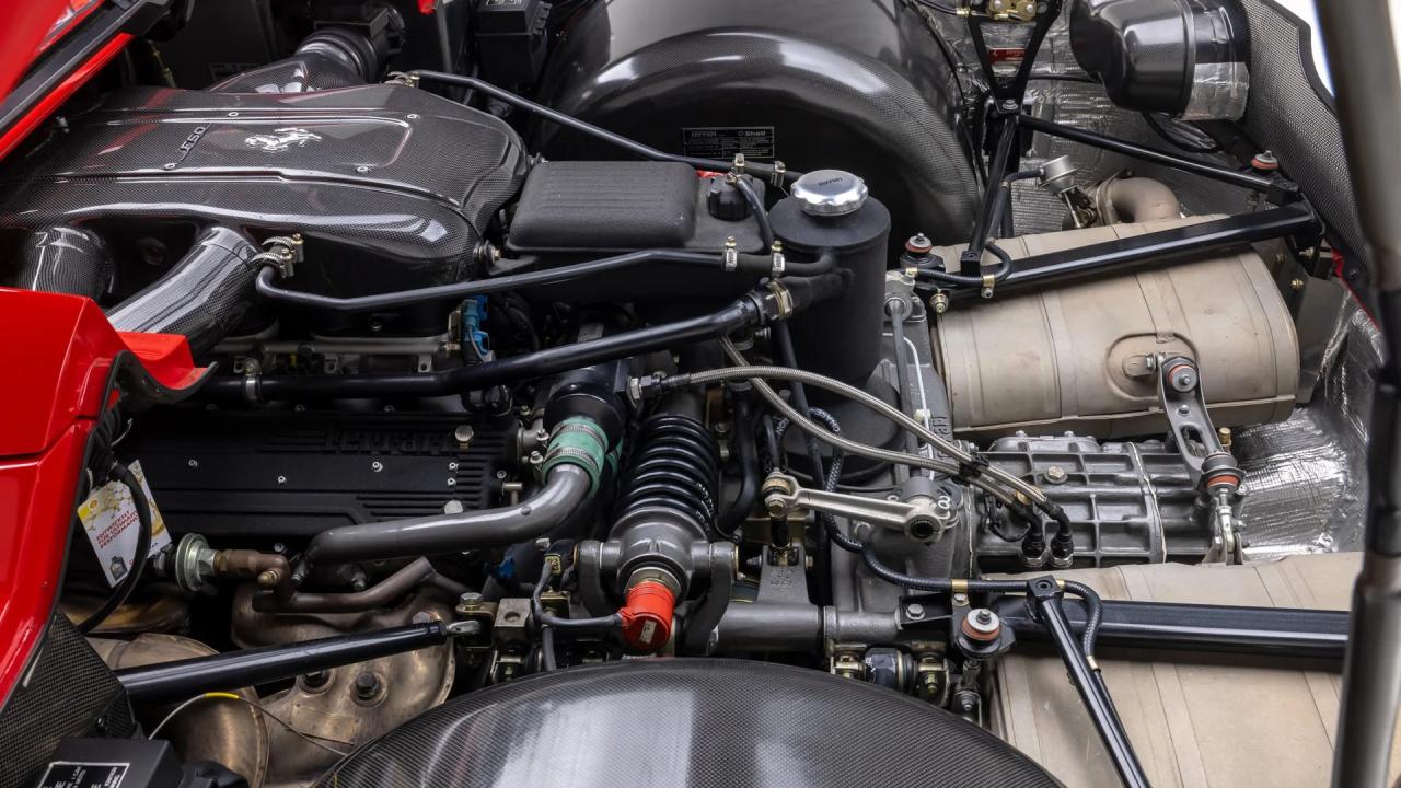 Ferrari F50 met 171 kilometer geveild voor recordbedrag?
