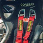 Meest extreme Porsche Cayman ter wereld stoel corbeau