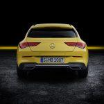Mercedes CLA Shooting Brake 2019 geel
