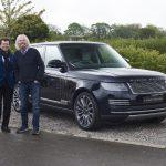 Richard Branson met Range Rover Astronaut Edition