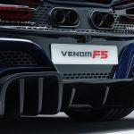 Uitlaten en diffuser Hennessey Venom F5
