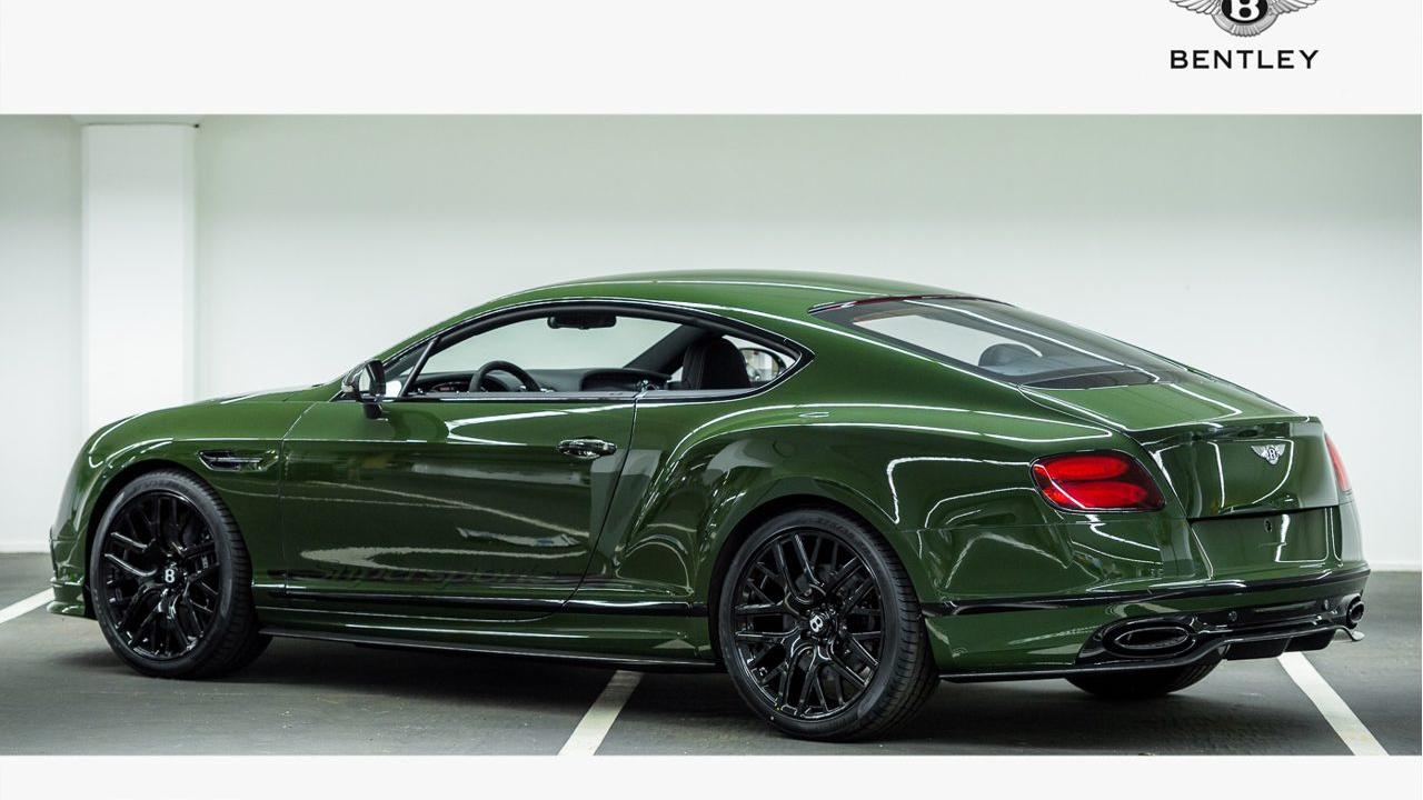 Bentley Continental Supersport In British Racing Green Topgear