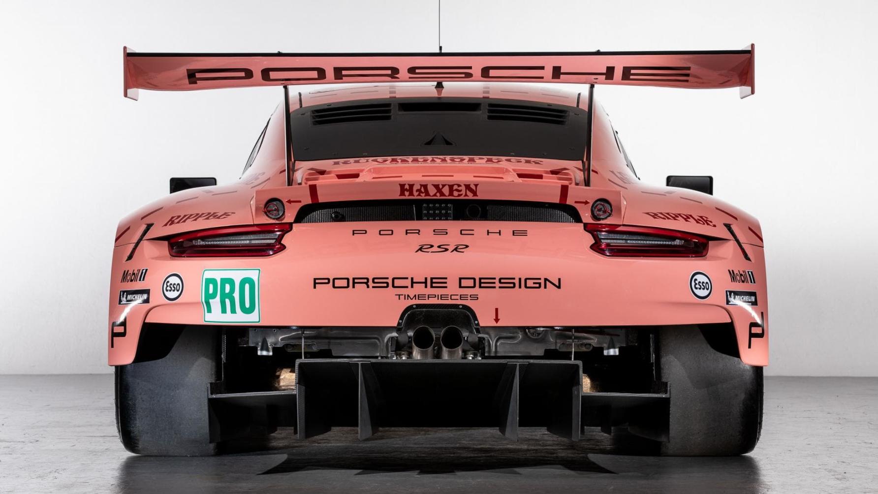 Porsche 911 RSR als Rothman en Pink Pig - TopGear Nederland