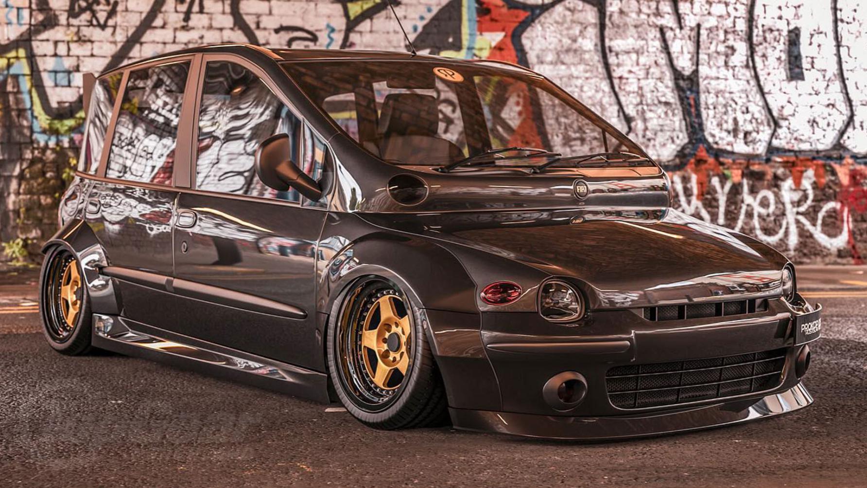 Fiat Multipla tuning is dit een verbetering? TopGear Nederland