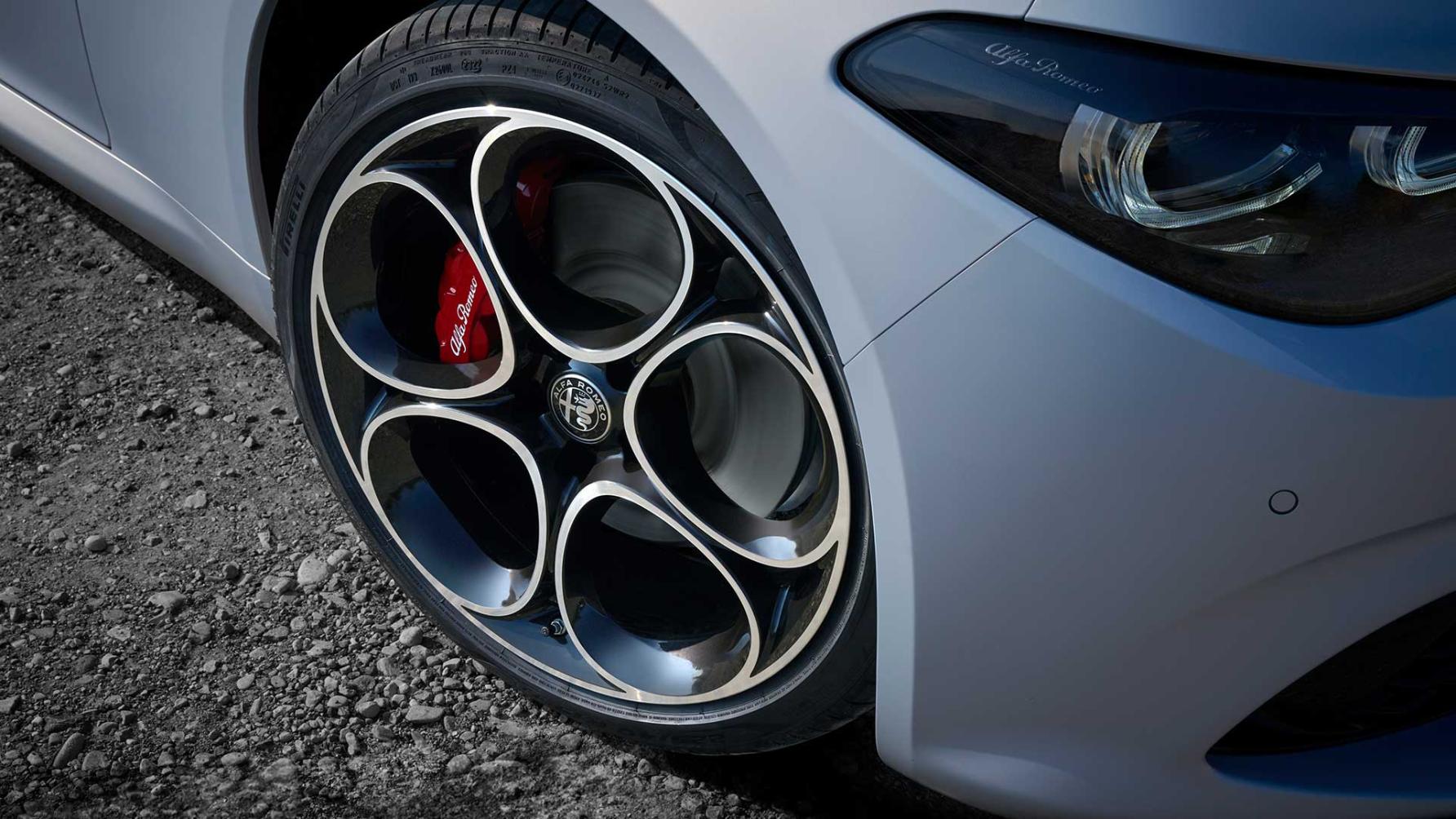 Cache-moyeu Alfa Romeo Giulia Origine – 50539932, Jante Alu, à Partir 2016