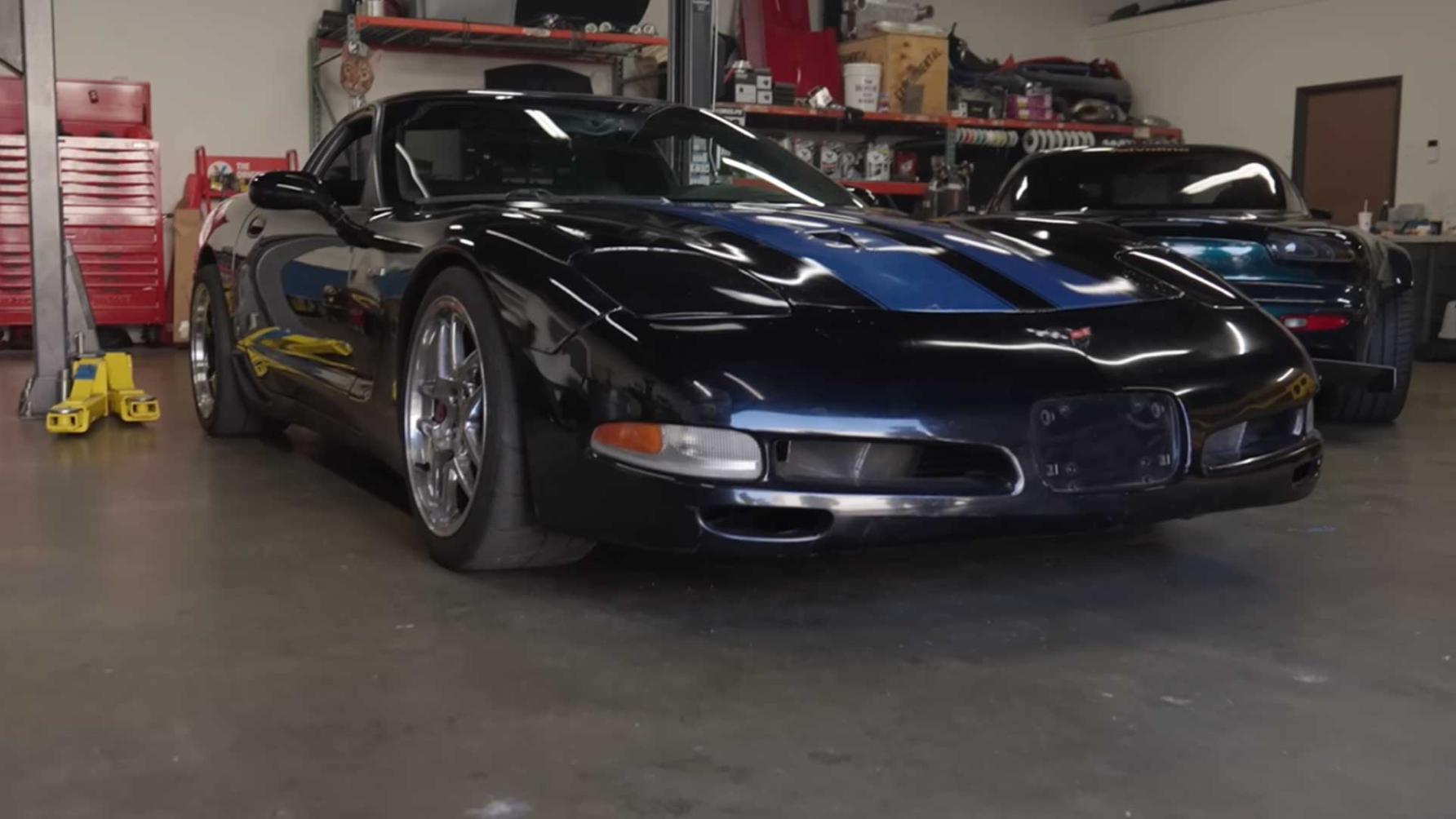 Chevrolet Corvette Z06 metwankelmotor uit Mazda RX7 TopGear