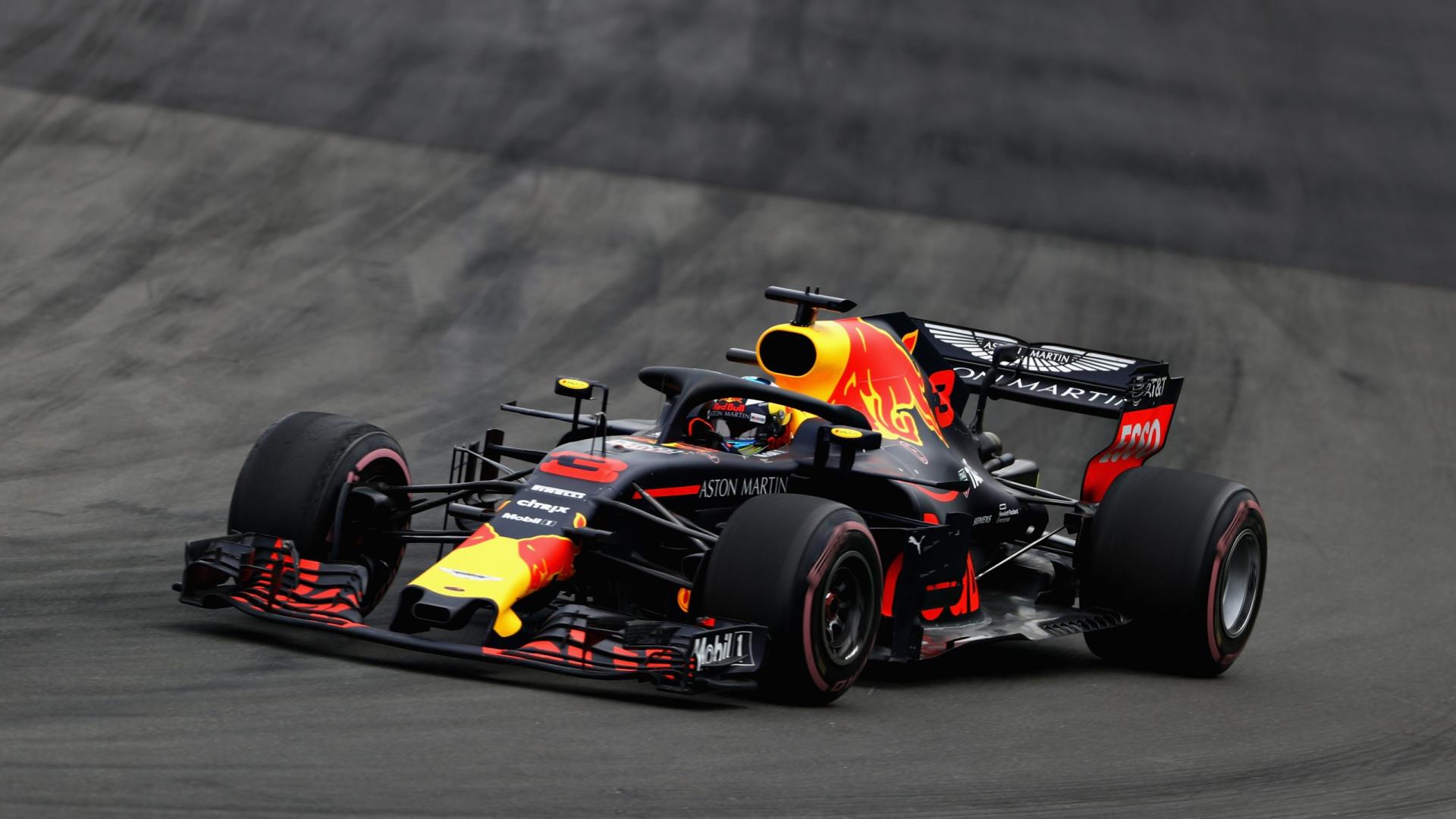 1e vrije training van de GP van GrootBrittannië 2018 Formule 1