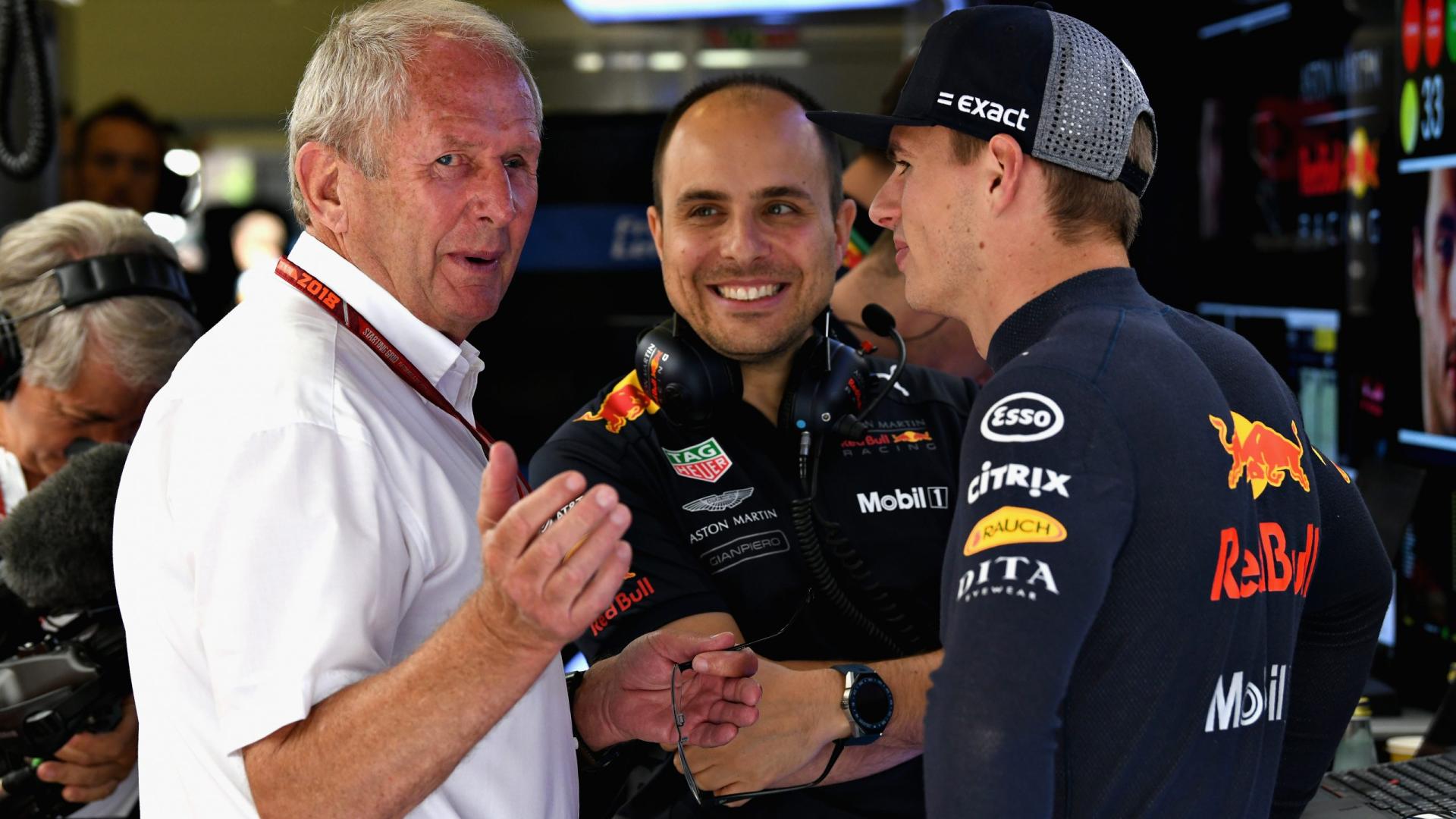 1e vrije training van de GP van GrootBrittannië 2018 Formule 1