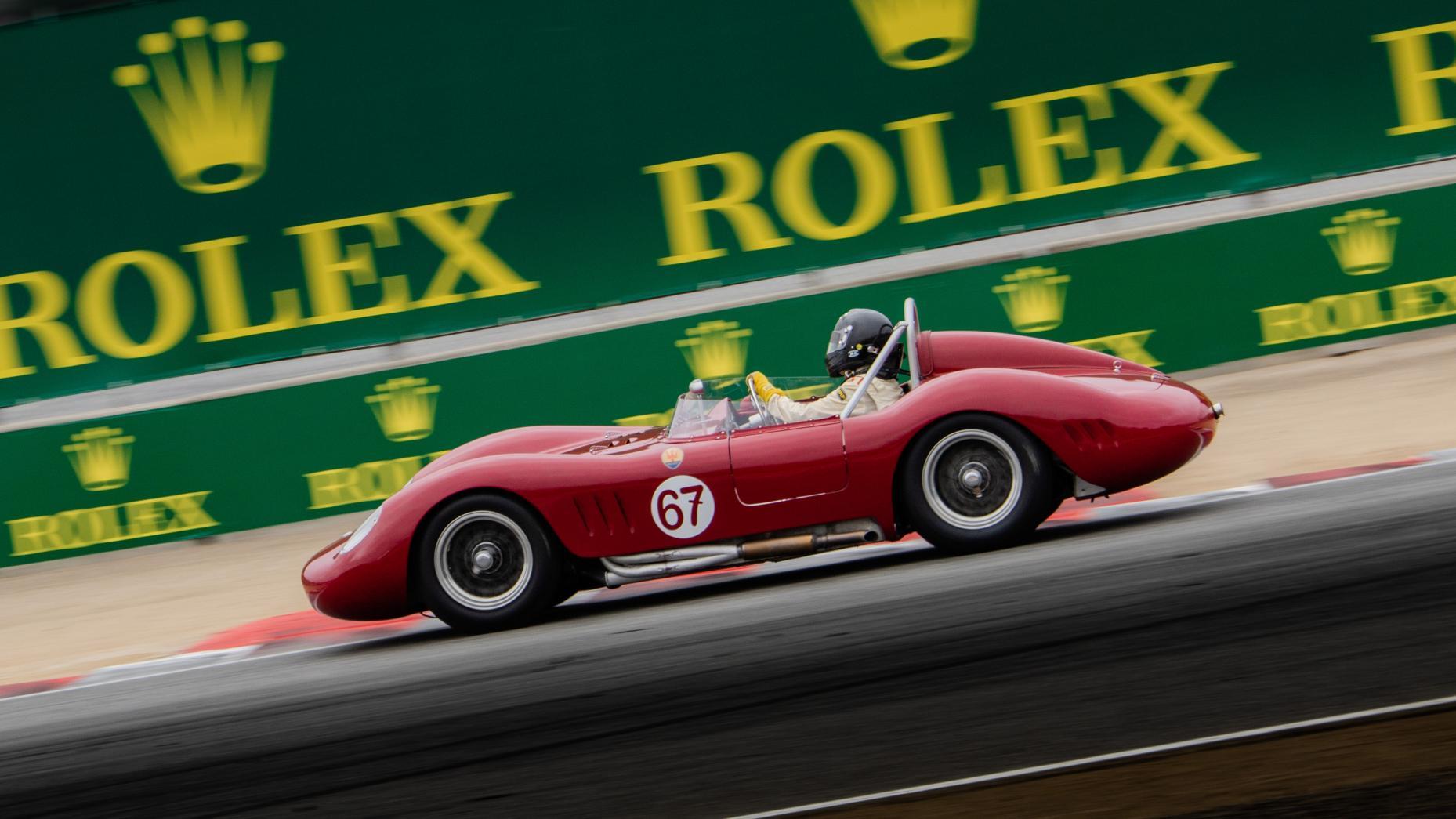 Rolex Monterey Motorsports Reunion luidruchtige tijdcapsule TopGear