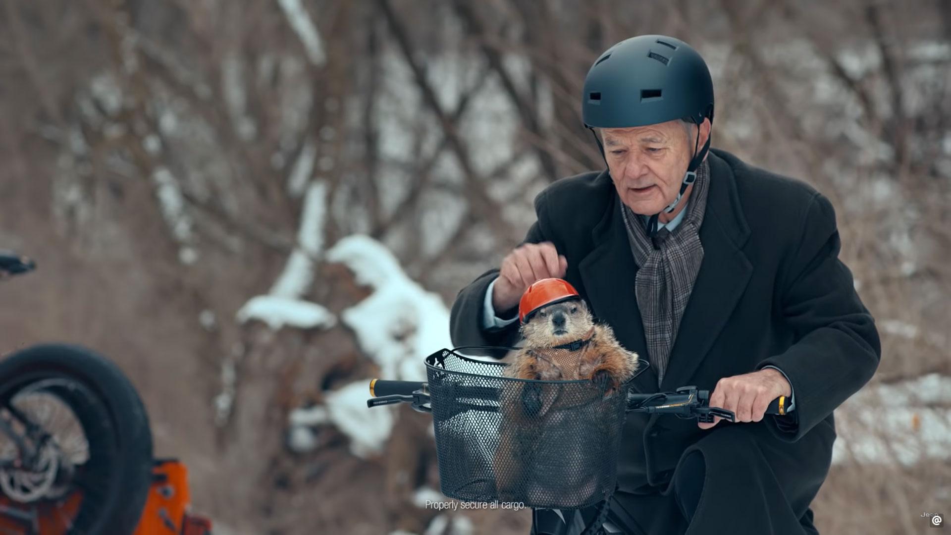 Bill Murray doet Groundhog Day-reclame met Jeep - TopGear Nederland