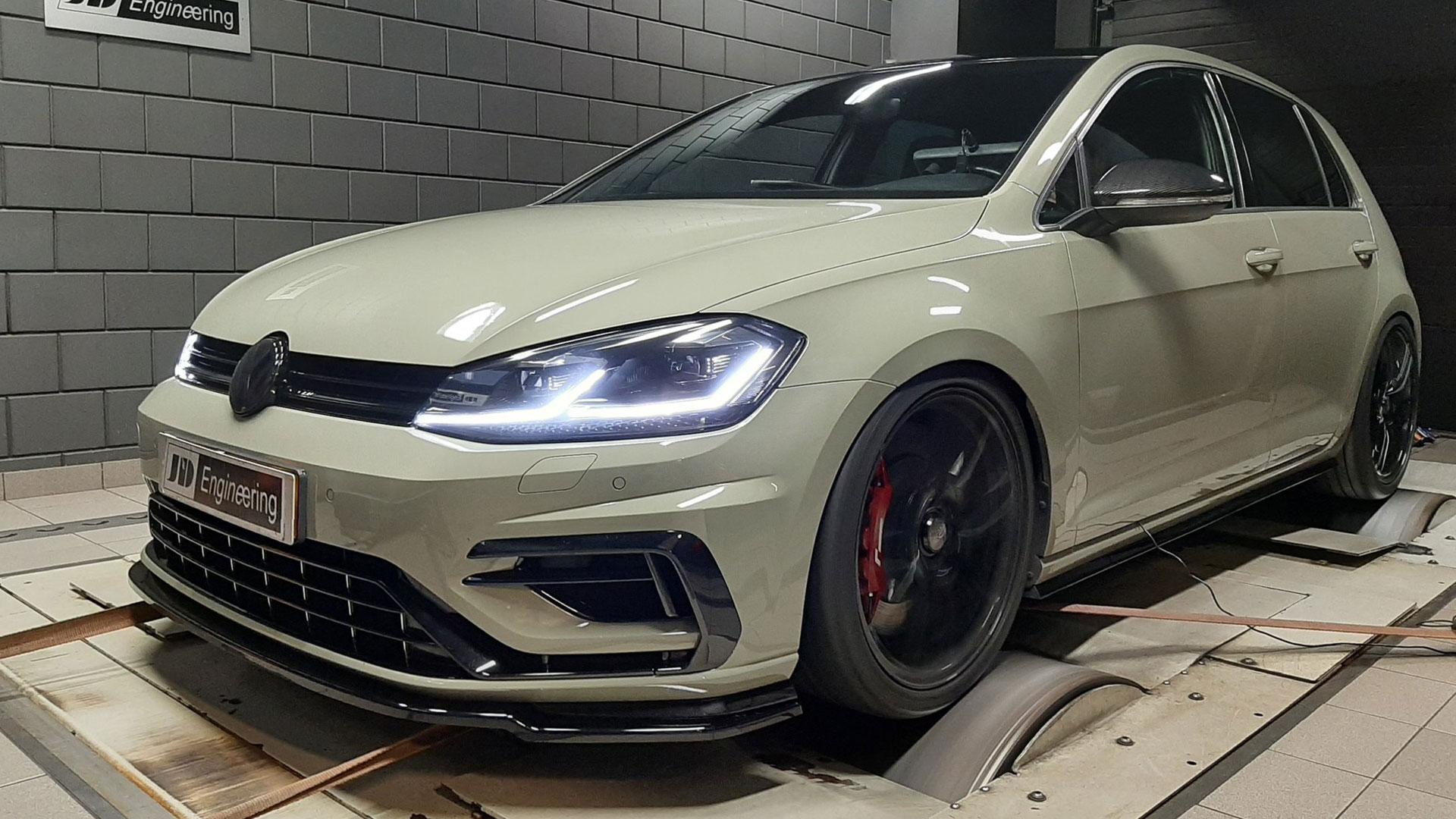Nederlandse VW Golf R in kakigroen krijgt 495 pk - TopGear Nederland