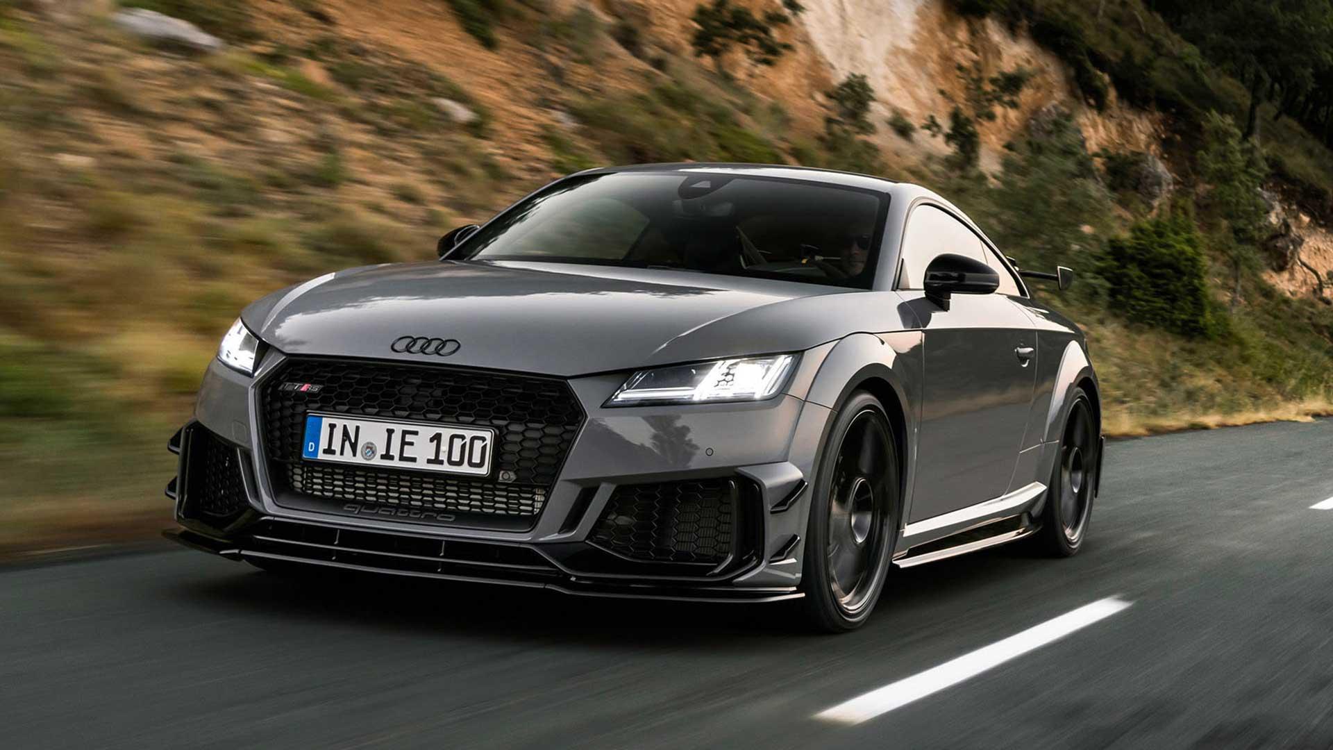 Audi TT RS Iconic Edition krijgt een dikke bodykit vanuit de fabriek