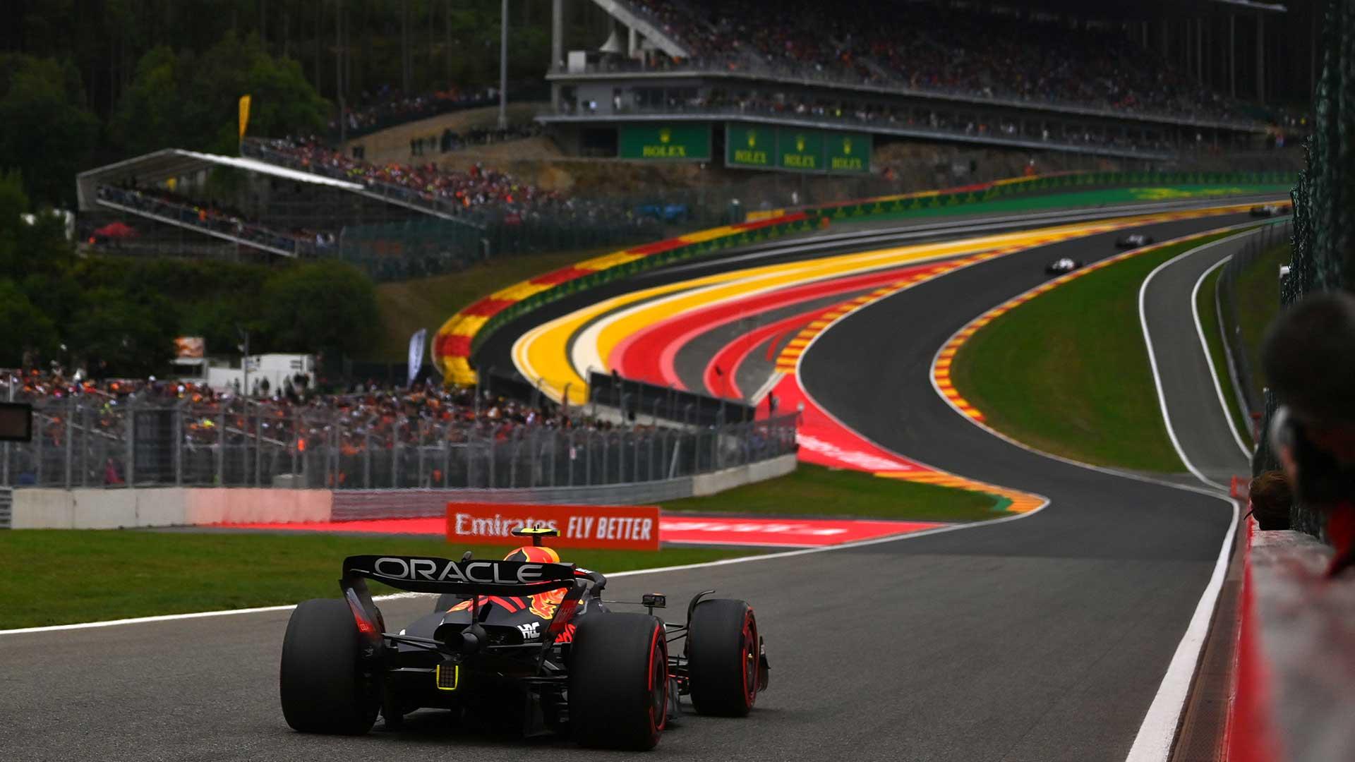 Pérez eau rouge Spa België 2022