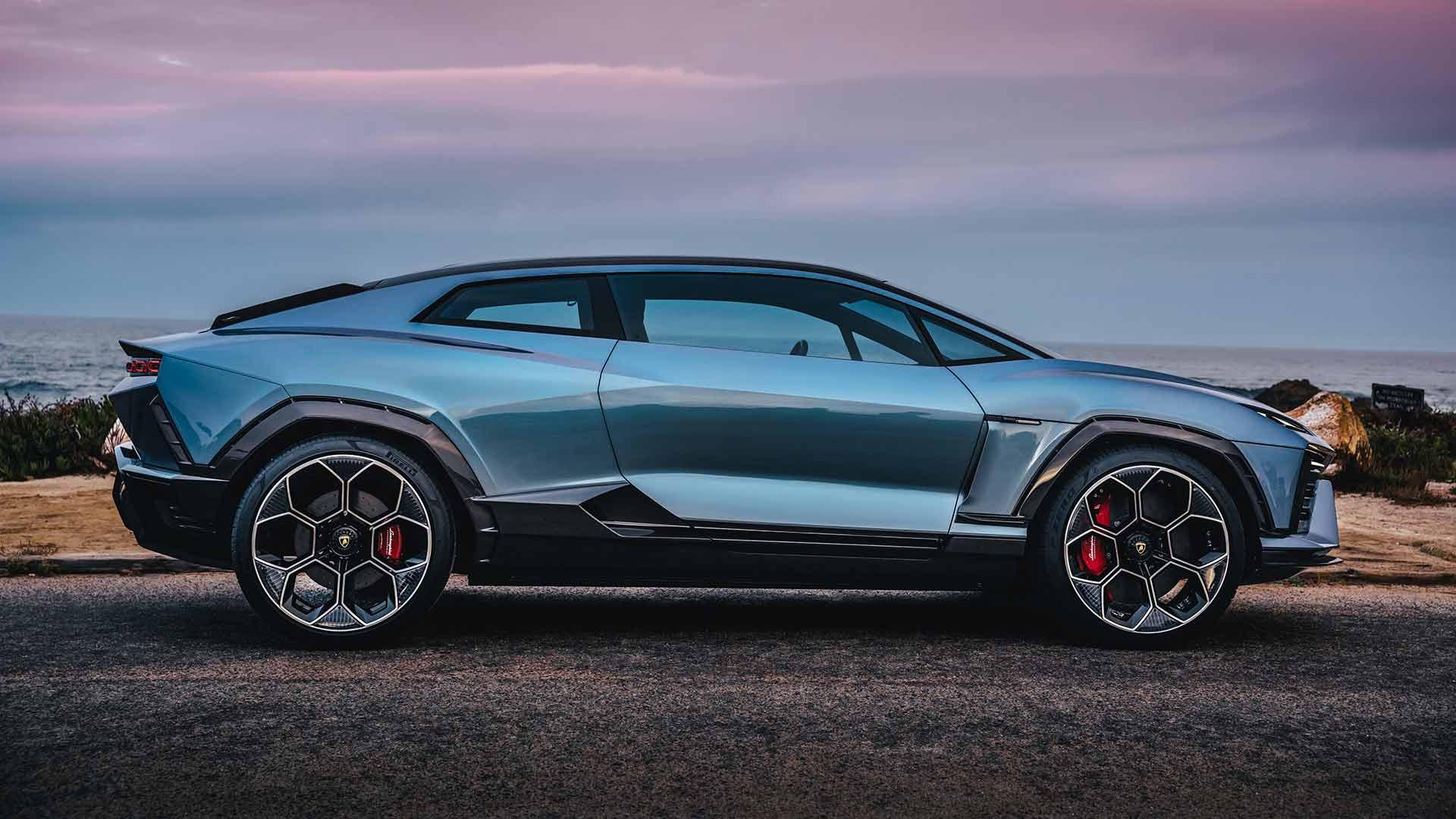 Lamborghini Lanzador zijkant