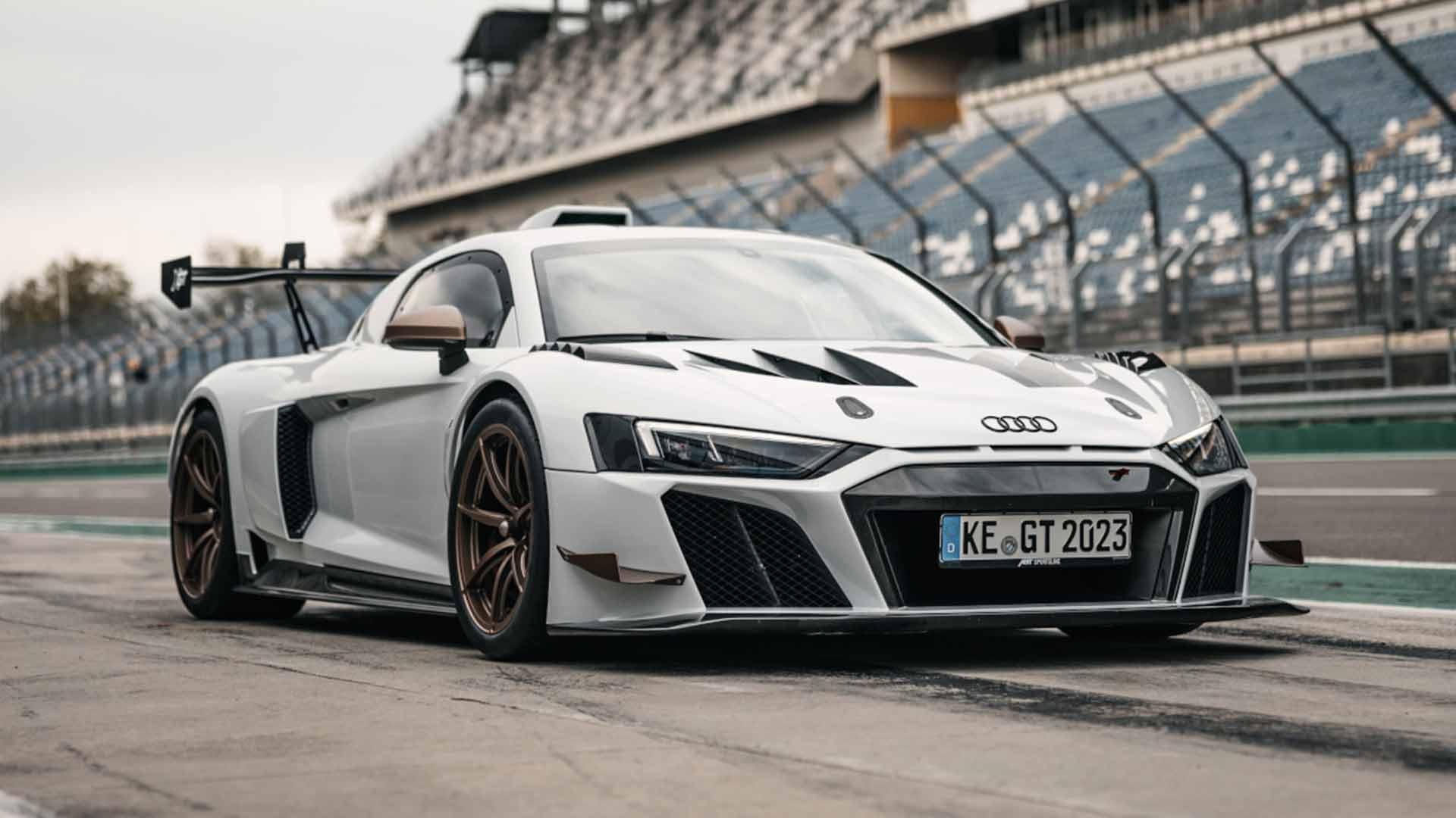 Audi R8 Abt XGT (2023) schuin voor