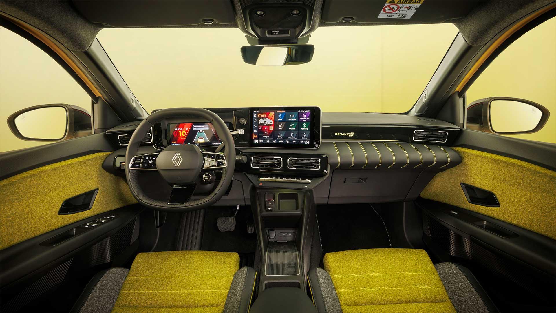 Dashboard interieur Renault 5