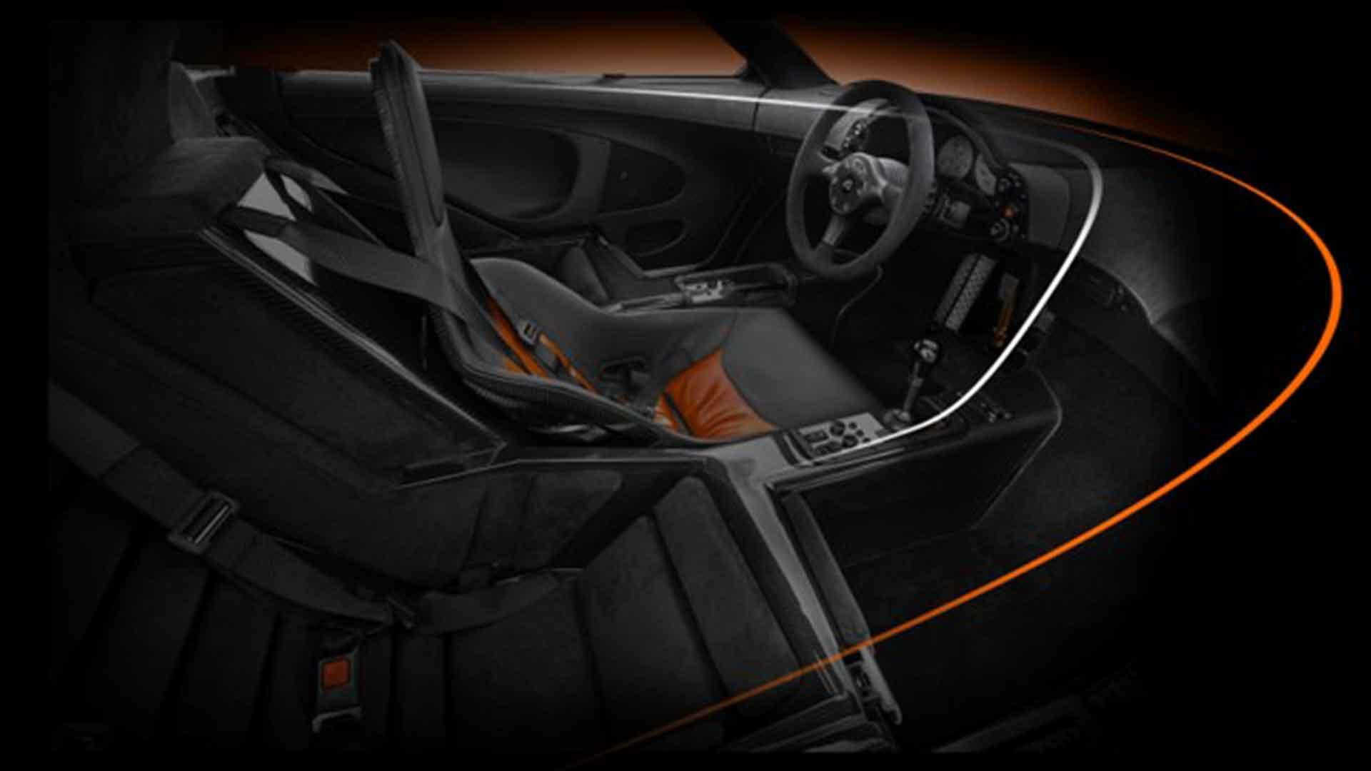 McLaren design philosophy central seating position
