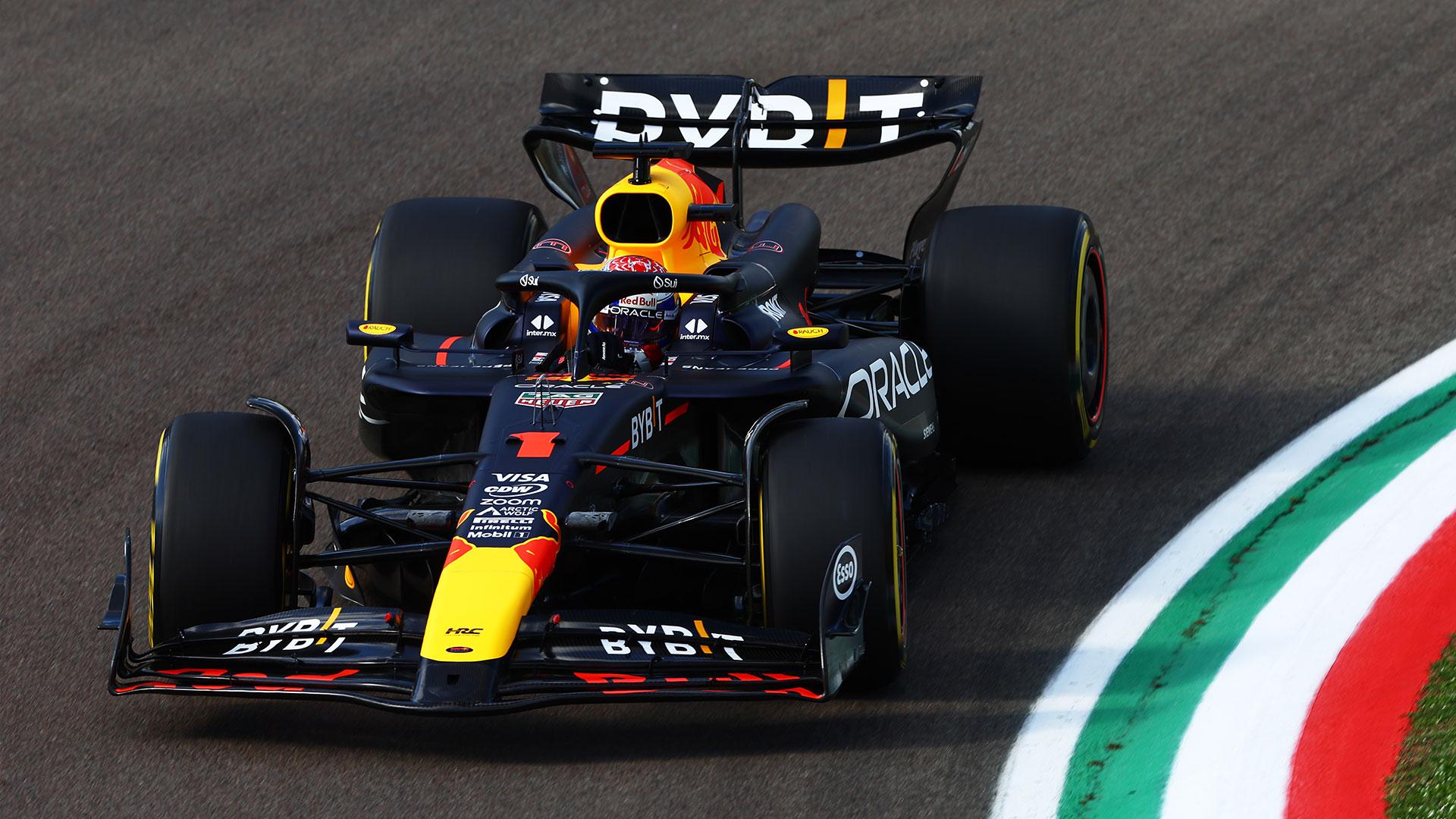 Verstappen also frustrated during the 2nd free training in Imola