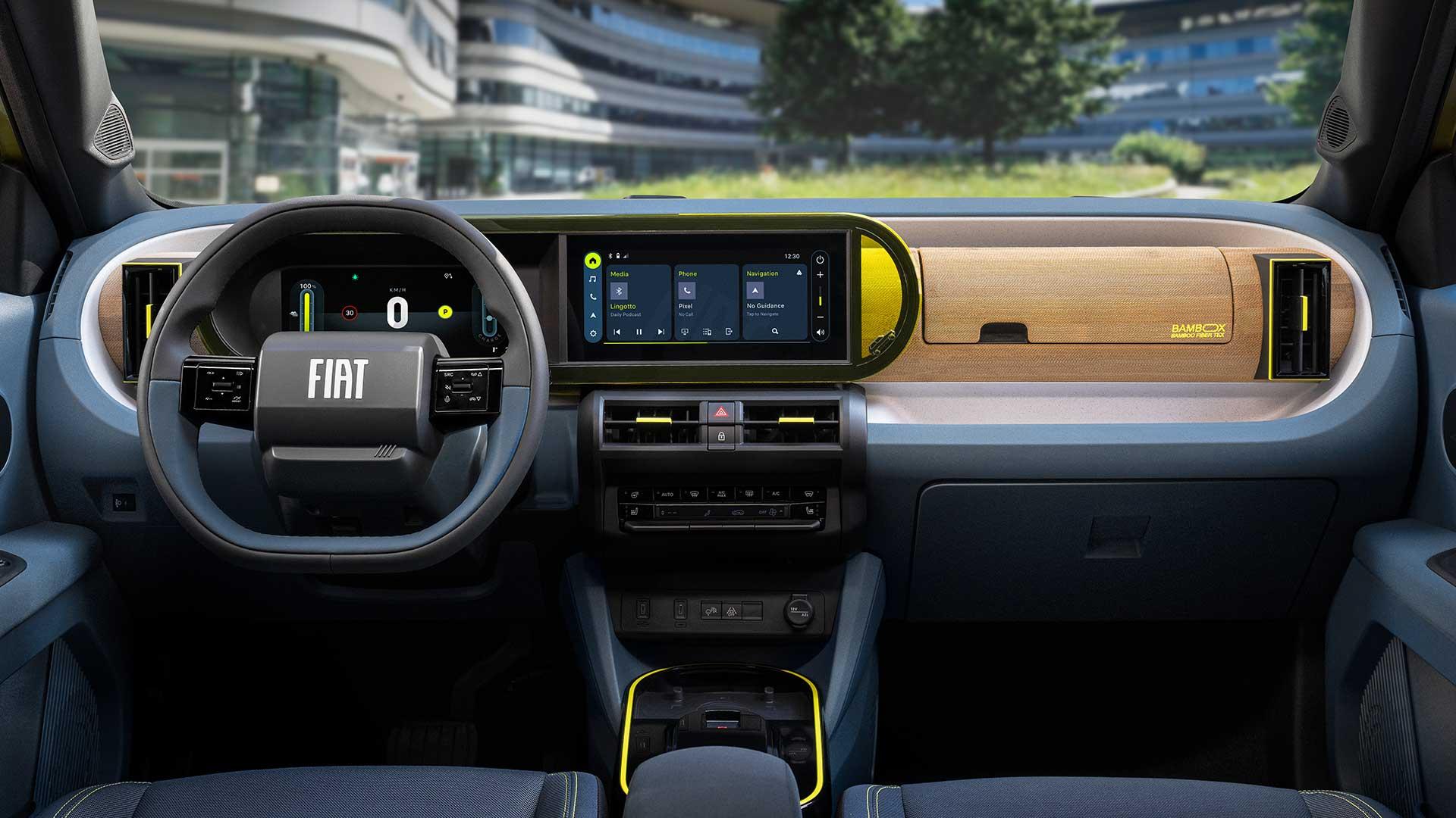 Fiat Grande Panda (2024) interieur overzicht