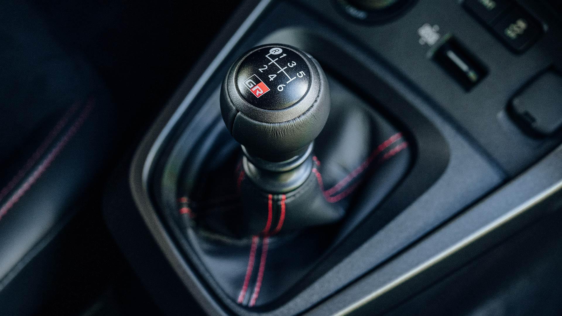 Toyota GR Yaris 2024 review: interior gearshift manual transmission
