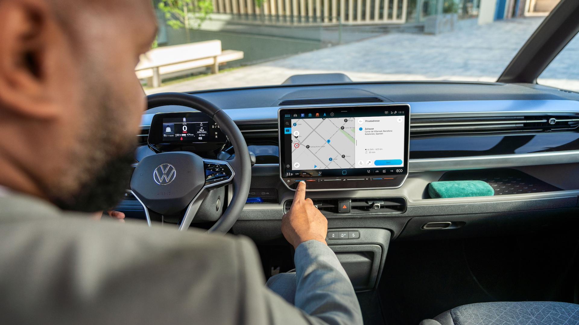 Volkswagen ID Buzz 2024 update interieur scherm