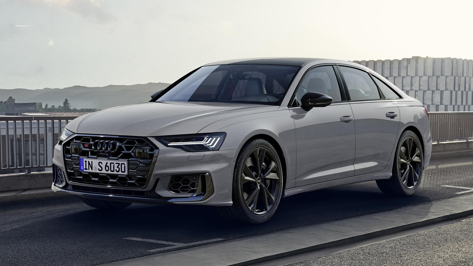 Audi S6 Nardo Edition (2024) schuin zijkant voor zoom