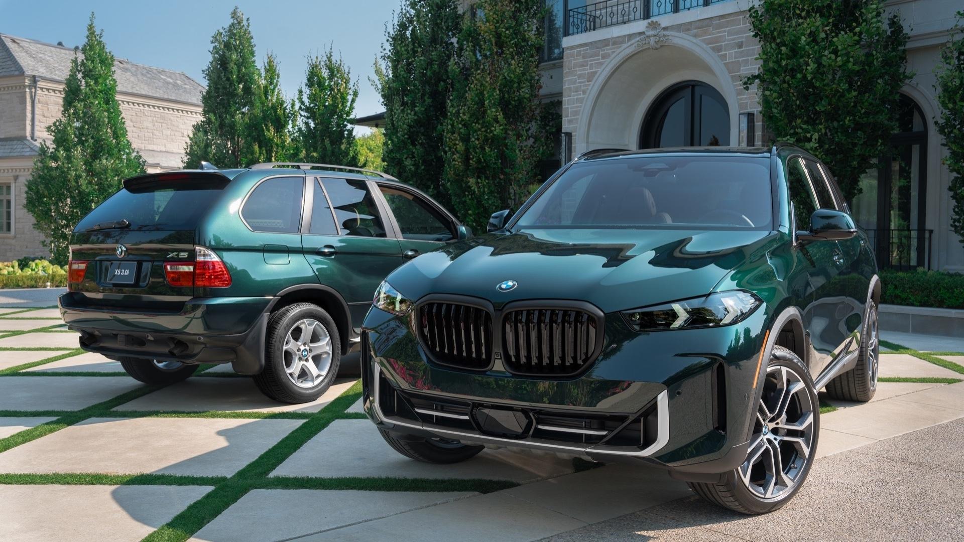 BMW X5 25 Jahre groen E53 voorzijde