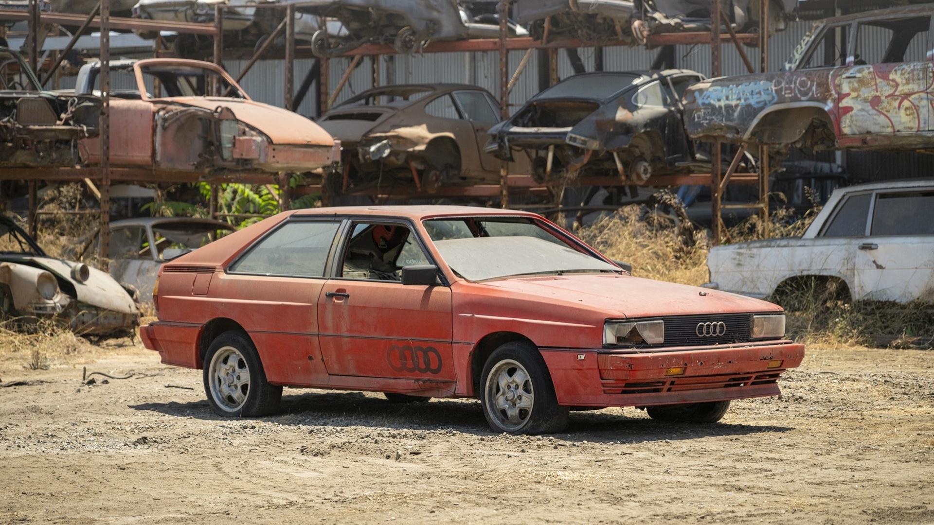 Rudi Klein Collection Audi quattro rood schuin voor zij