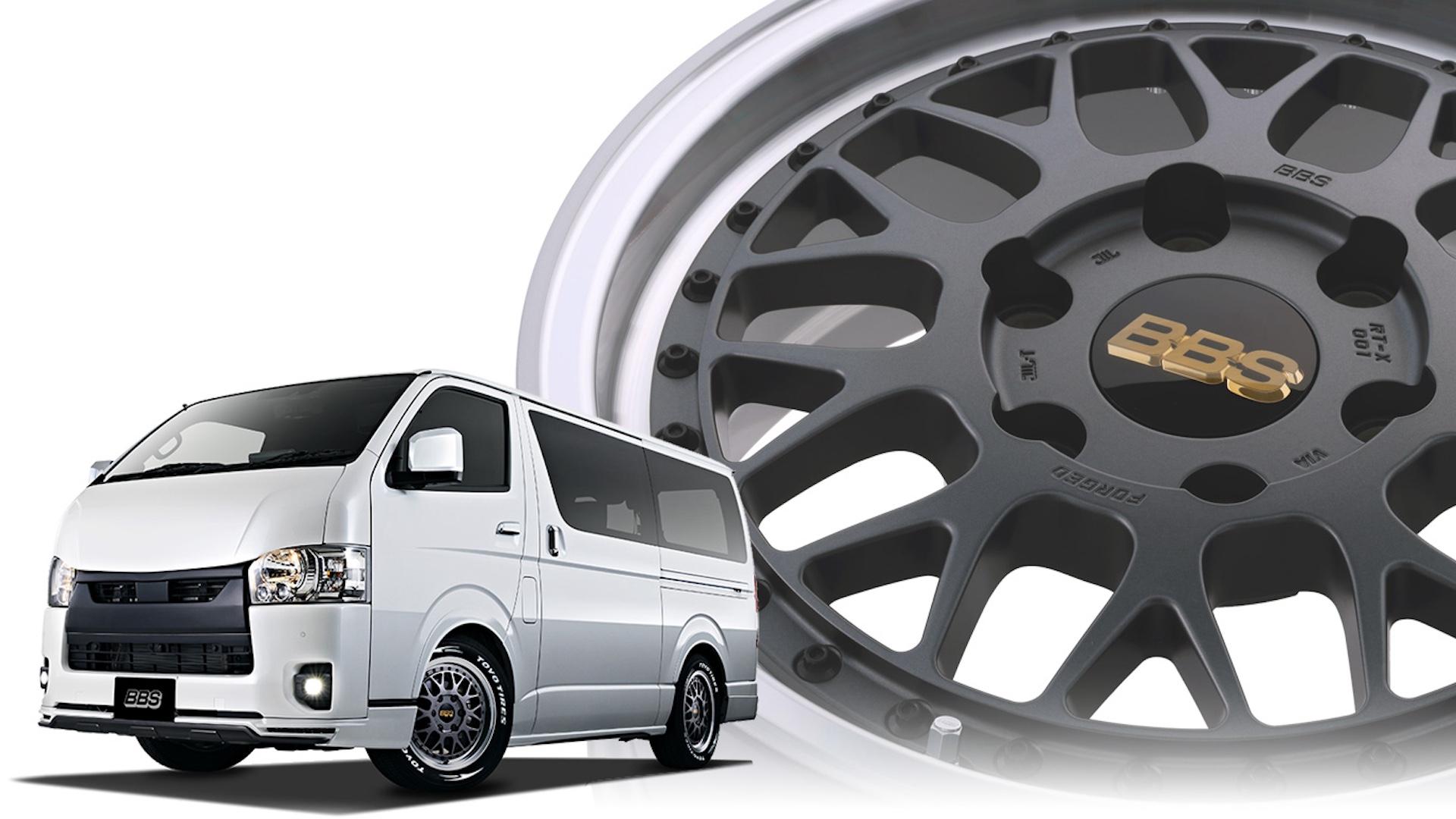 Toyota Hiace BBS RT-X