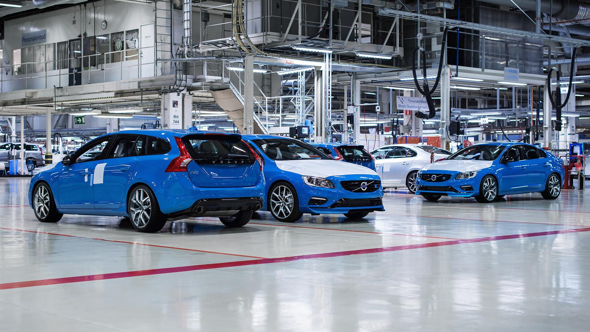 Volvo S60 V60 Polestar productie fabriek